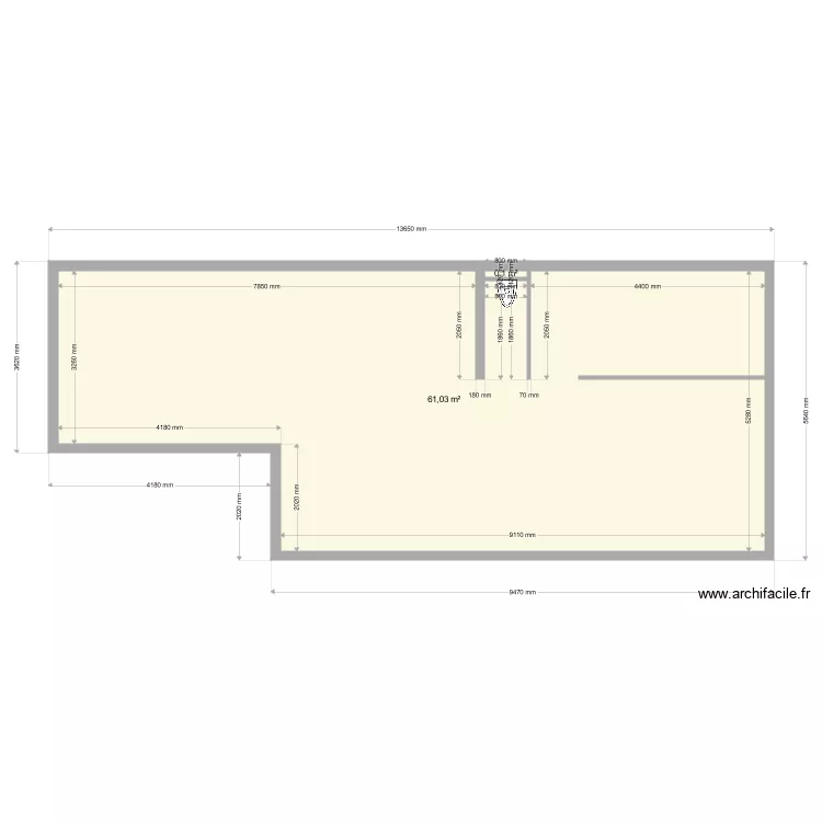 PROJET COUFFON. Plan de 