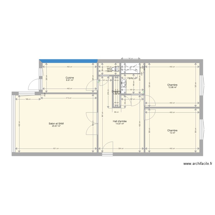 appartement Alexandra. Plan de 0 pièce et 0 m2