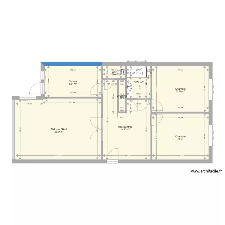 appartement Alexandra. Plan de appartement Alexandra. Plan de