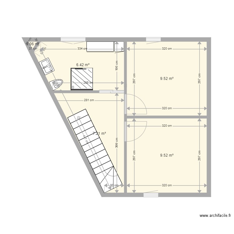 anthy ameublement étage. Plan de 0 pièce et 0 m2