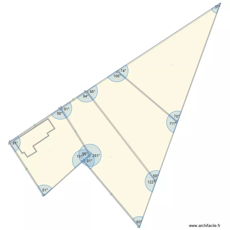 cadastre chessa 2. Plan de 