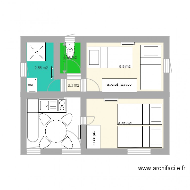 Plan Dépendance O. Plan de 0 pièce et 0 m2