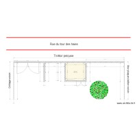 Projet mur et abri de jardin