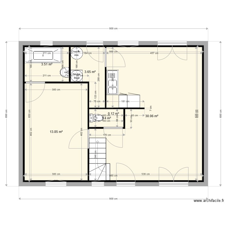 Liber Baltus RDC. Plan de 0 pièce et 0 m2