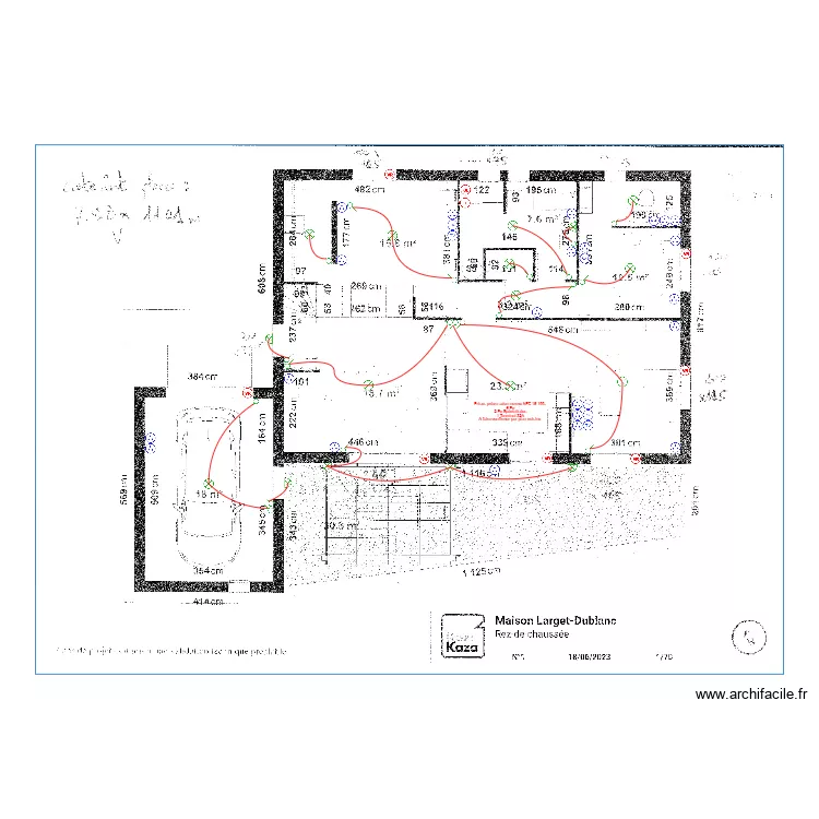 DUBLANC ARBOR. Plan de 