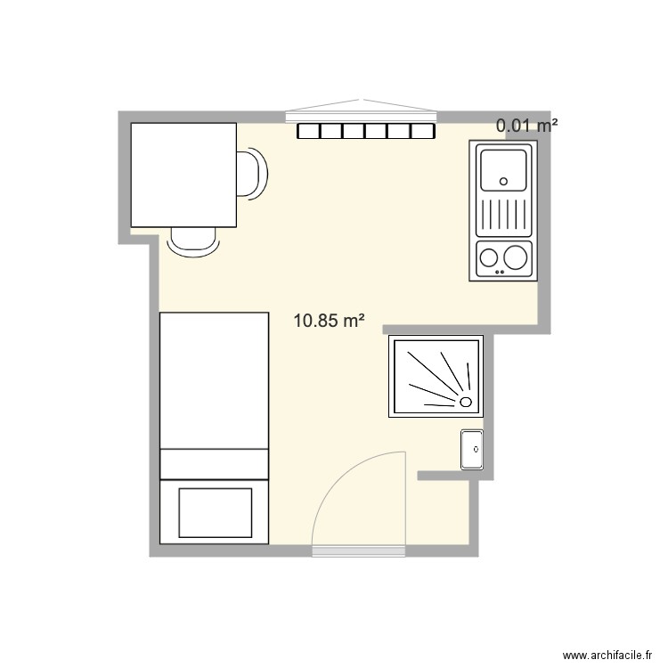 APPART ESCA. Plan de 0 pièce et 0 m2