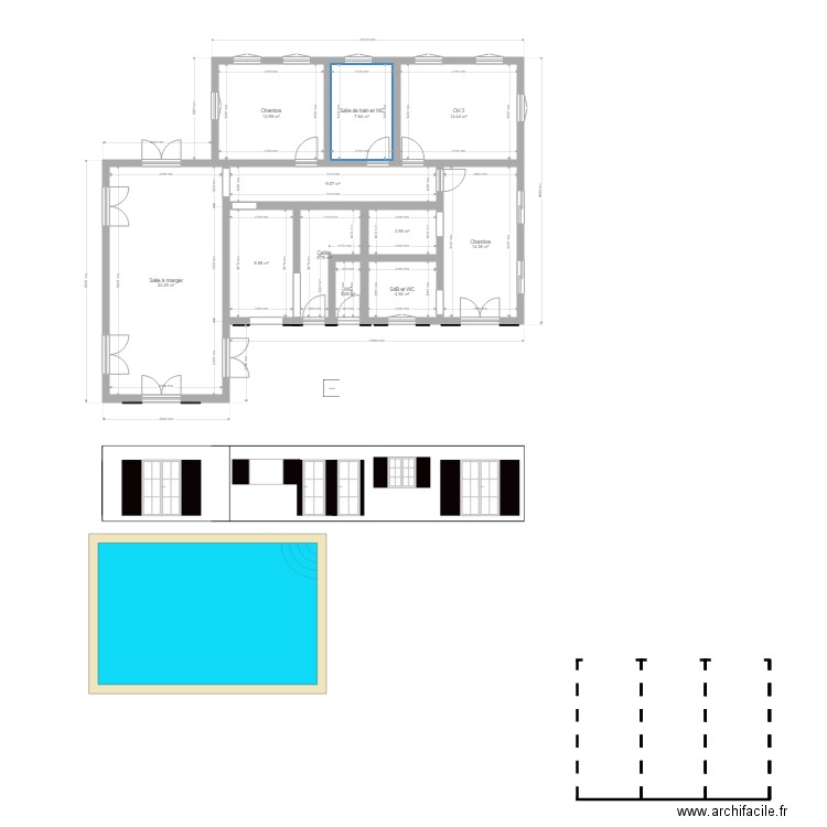 ACAJOU NORD 2. Plan de 0 pièce et 0 m2