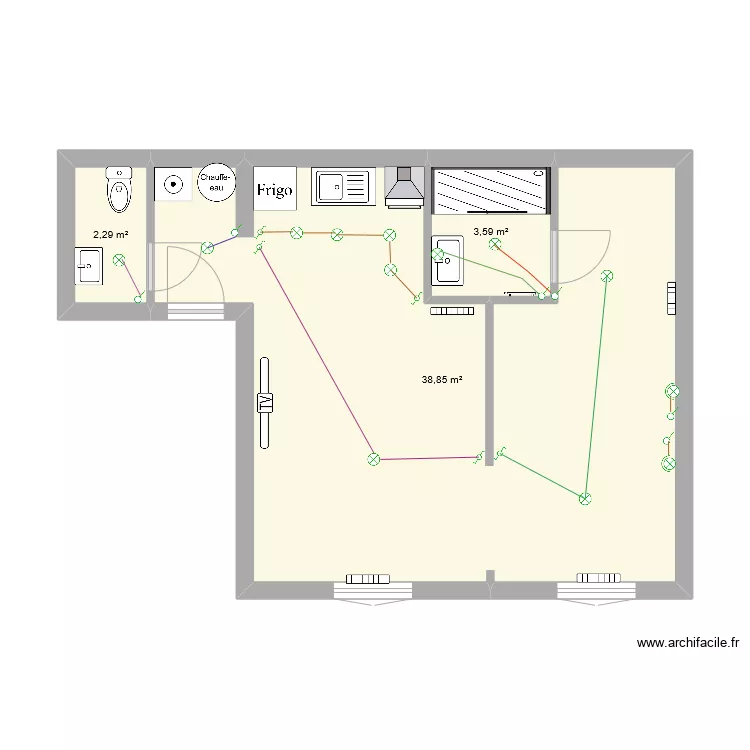 apparte jo lampe2. Plan de 