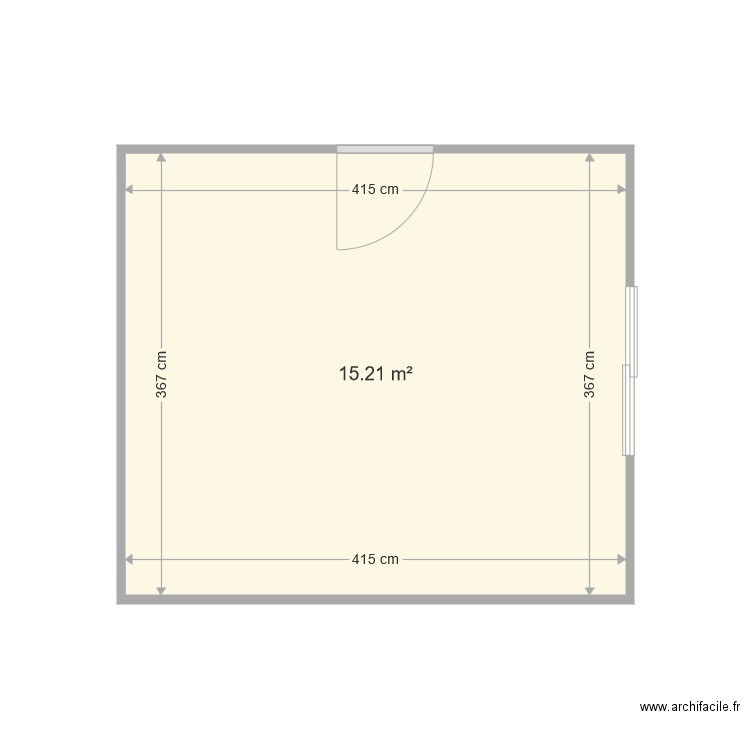 bureau. Plan de 0 pièce et 0 m2