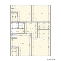 plan maison 70m carré partie haute