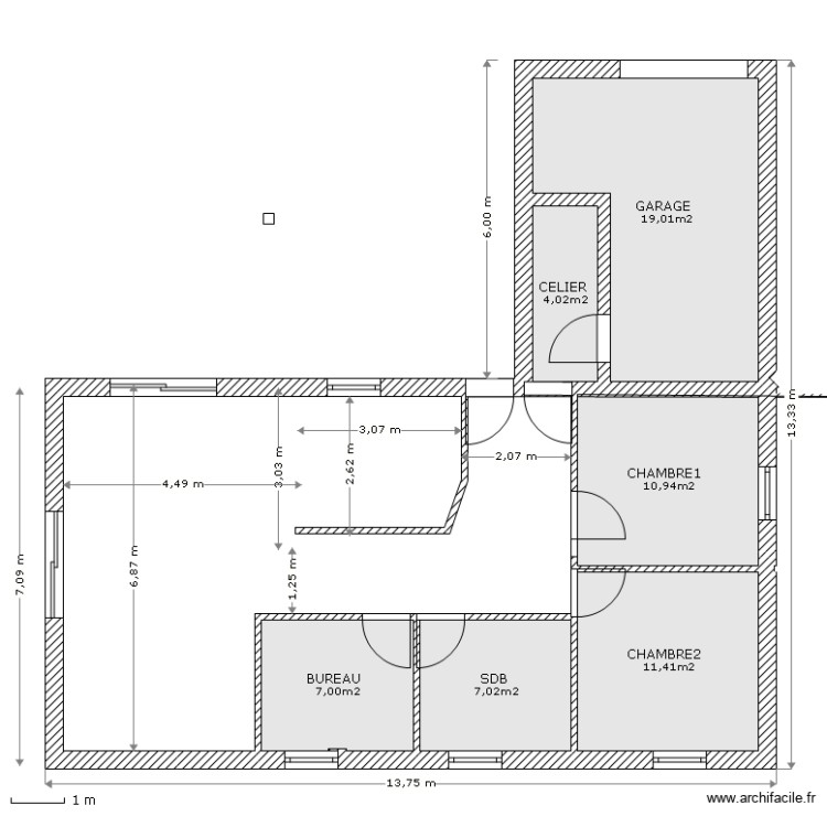 Plan. Plan de 0 pièce et 0 m2