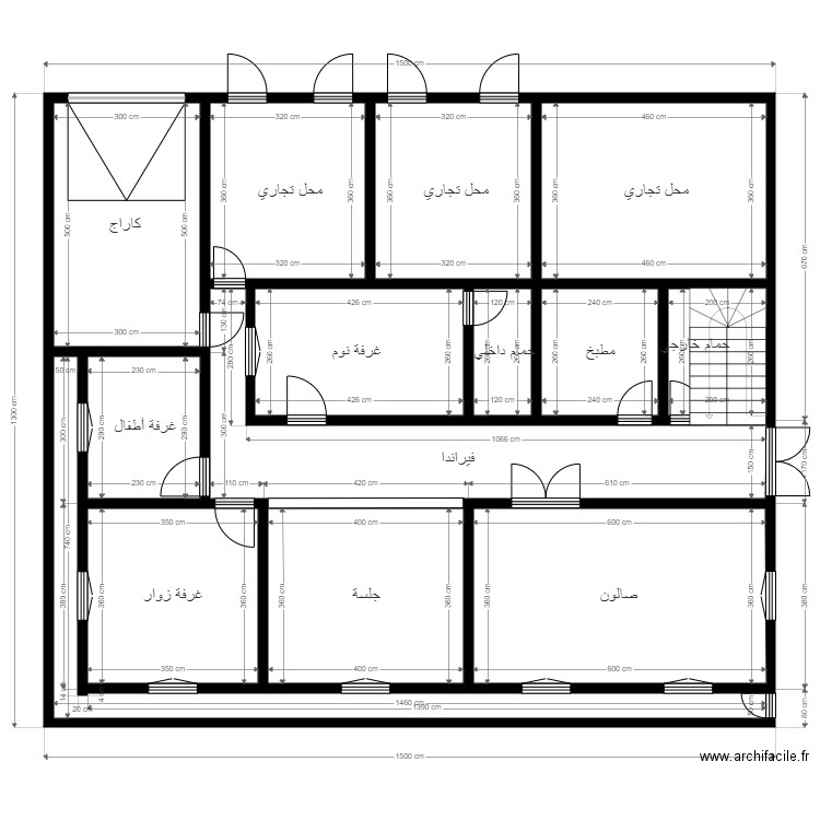 Terrain 13x15 Client 46850685. Plan de 0 pièce et 0 m2
