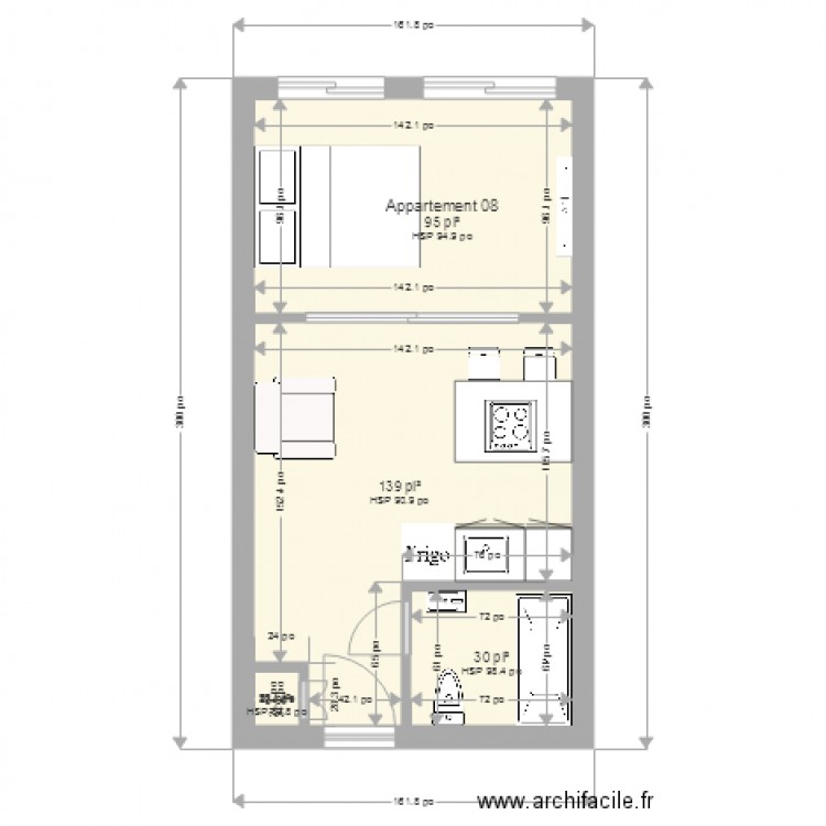 Appartement 08. Plan de 0 pièce et 0 m2