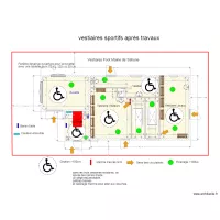 Vestiaires Sahune Apr&egrave;s Travaux