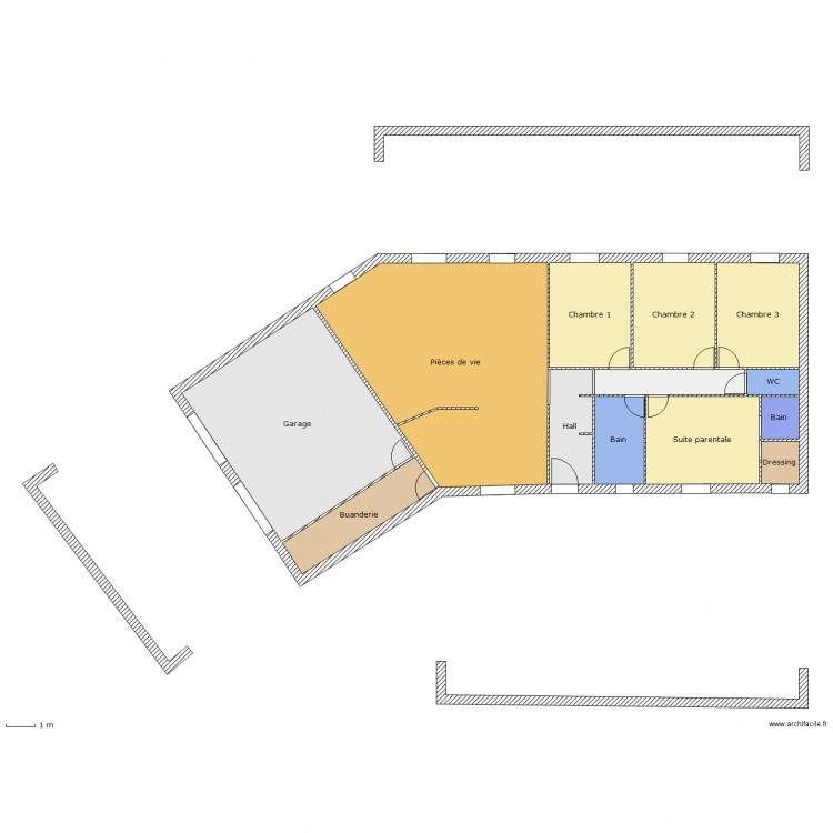 Harmonie 5 suite . Plan de 0 pièce et 0 m2