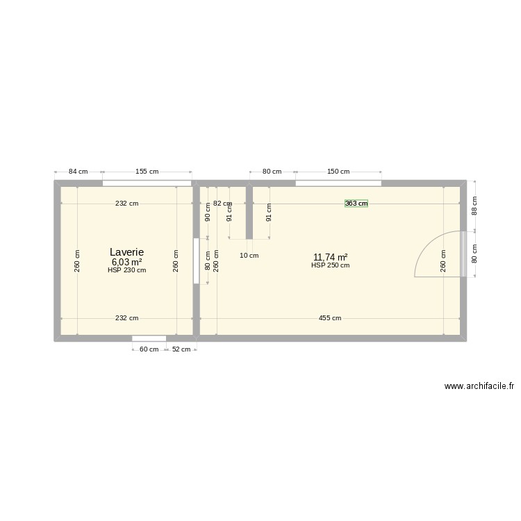 Camping les Myrtilles cuisine & laverie. Plan de 0 pièce et 0 m2