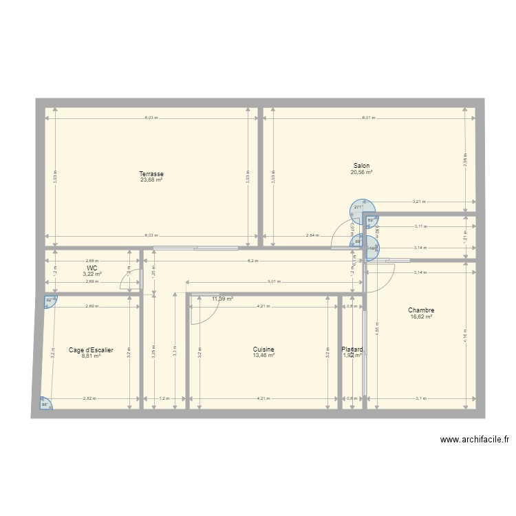 khraissia new. Plan de 0 pièce et 0 m2