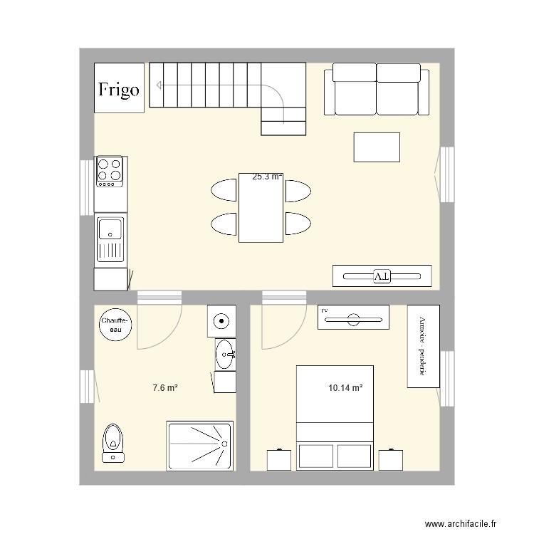 Appartement Location . Plan de 0 pièce et 0 m2