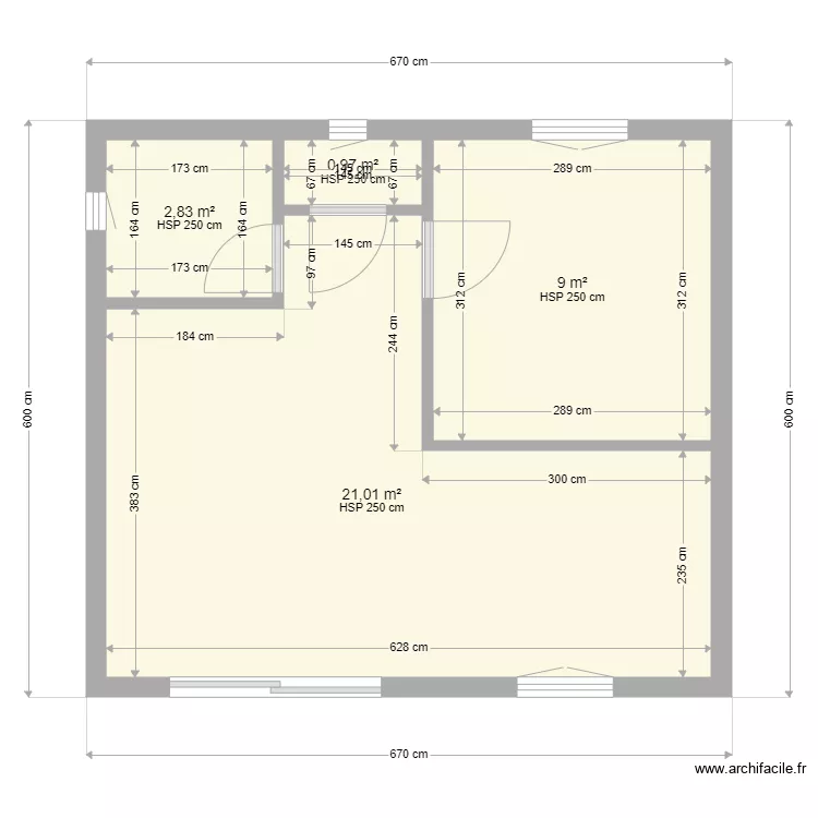 Plan ref Cusneau. Plan de 