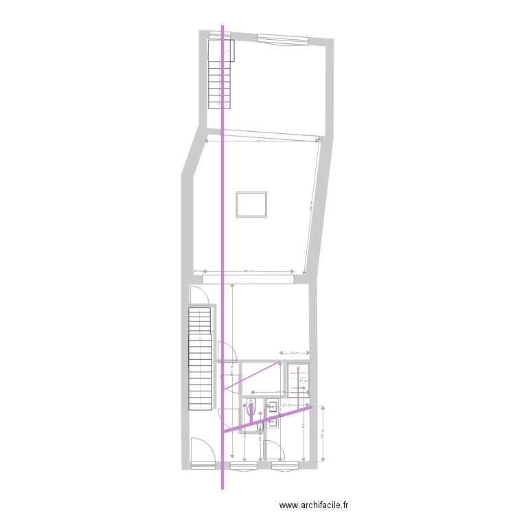 LESSINES evacuation REVU 02102022. Plan de 13 pièces et 152 m2