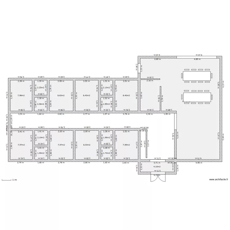 Foyer de personne agée. Plan de Foyer de personne agée. Plan de