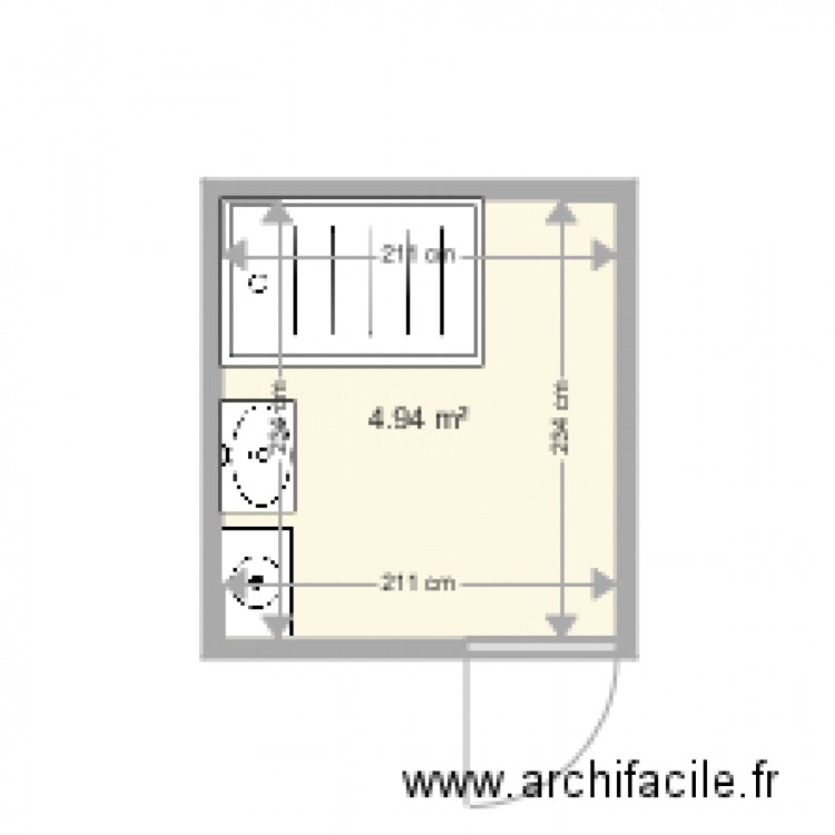 LECYGNE ANNE SOPHIE . Plan de 0 pièce et 0 m2