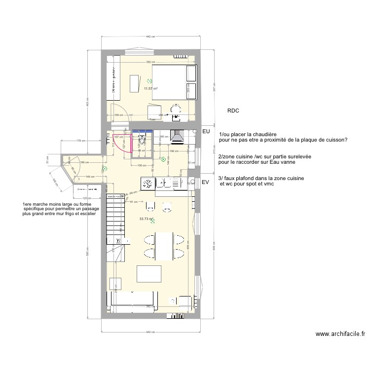 93310 premier plan1 wc i. Plan de 0 pièce et 0 m2