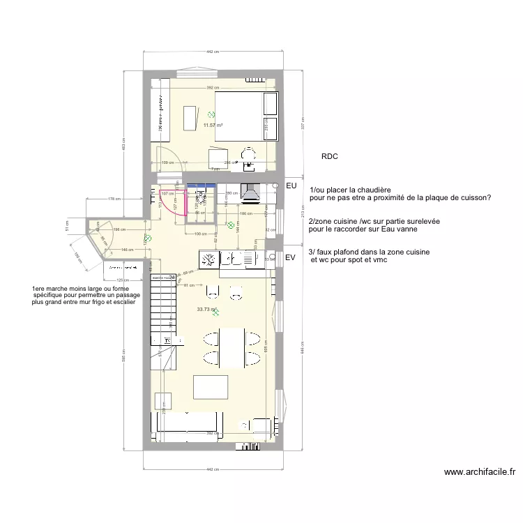 93310 premier plan1 wc i. Plan de 