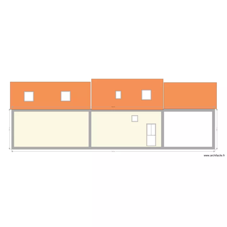 saint rhomble facade2 futur nord. Plan de 