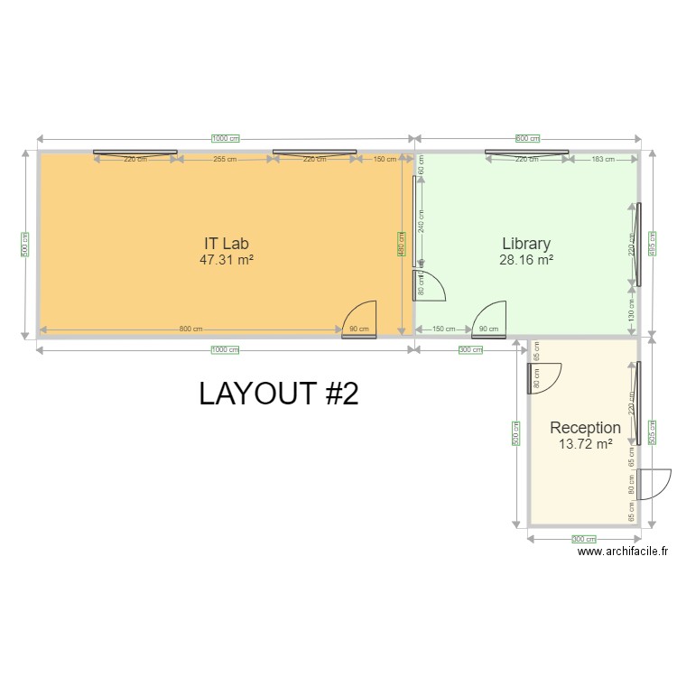 juan library layout 2. Plan de 0 pièce et 0 m2