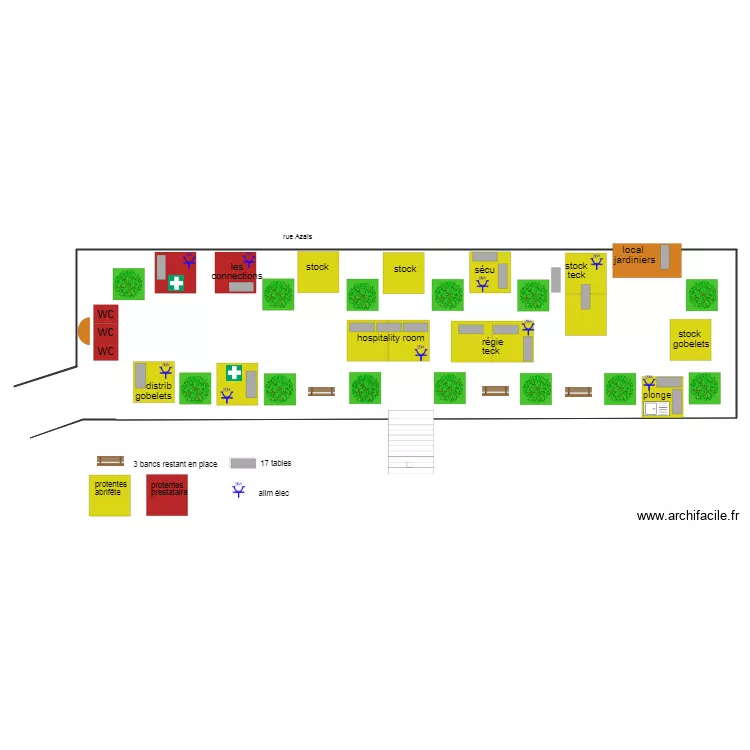plan square nadar 2023. Plan de 