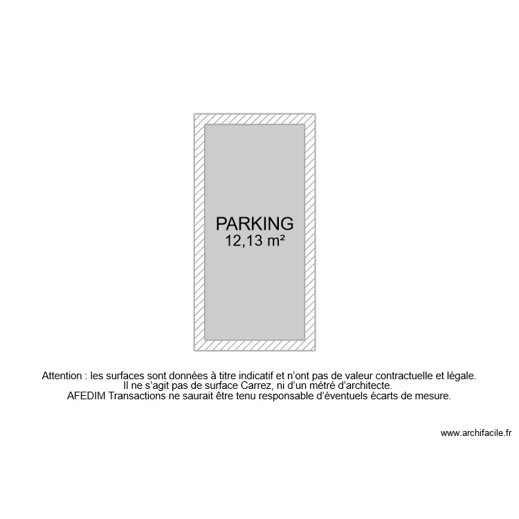 BI 10033 PARKING . Plan de BI 10033 PARKING . Plan de