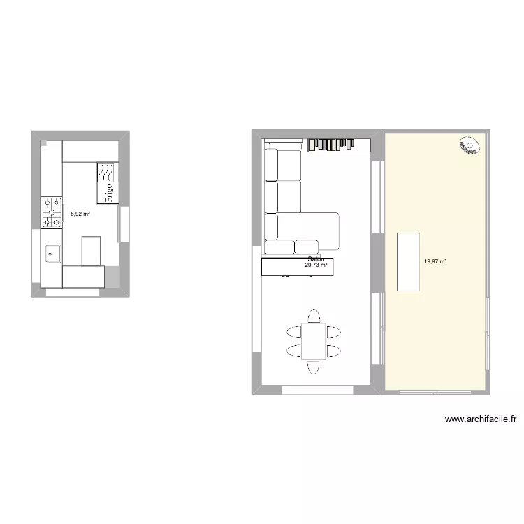 spdp. Plan de 3 et 50 m² spdp. Plan de 3 et 50 m²