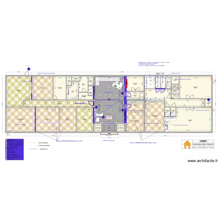zone sdb. Plan de 