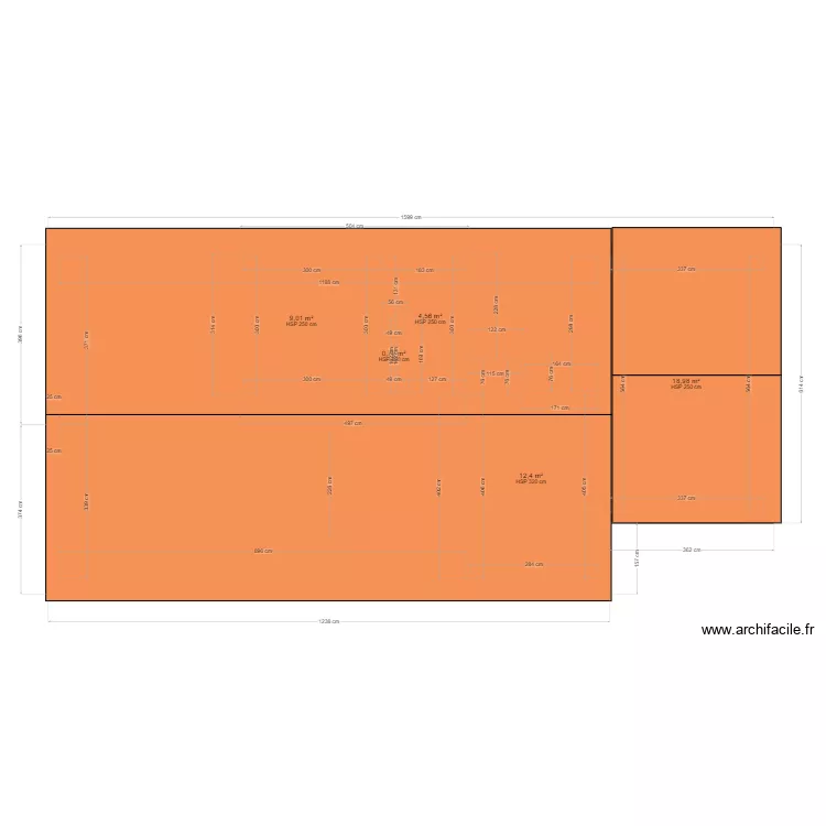 PLAN INITIAL ILES GRANDE V6 AVEC TOITURE. Plan de 