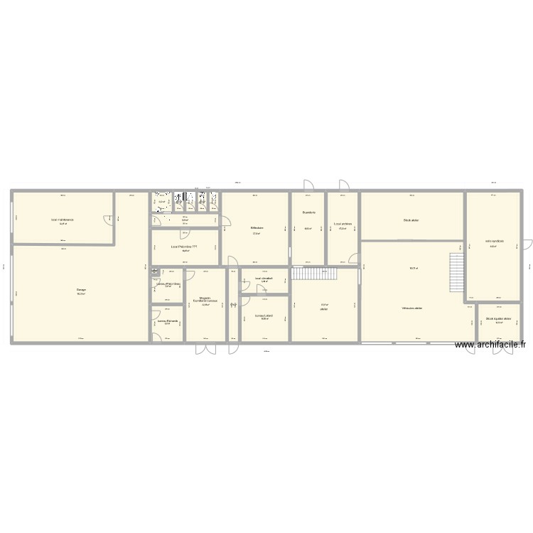 batiment logistique SIR-AG Guyane. Plan de 0 pièce et 0 m2