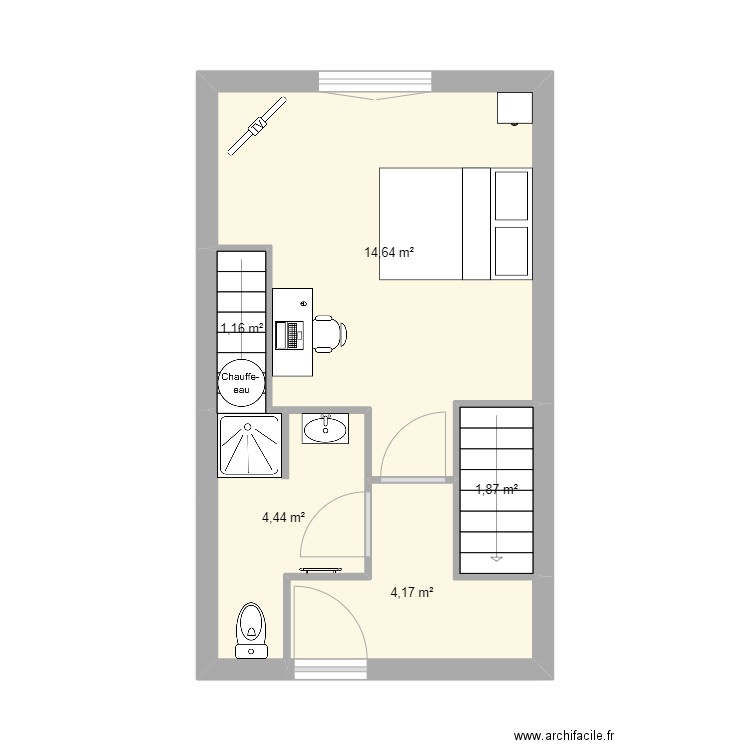 loc 3 valentin. Plan de 0 pièce et 0 m2