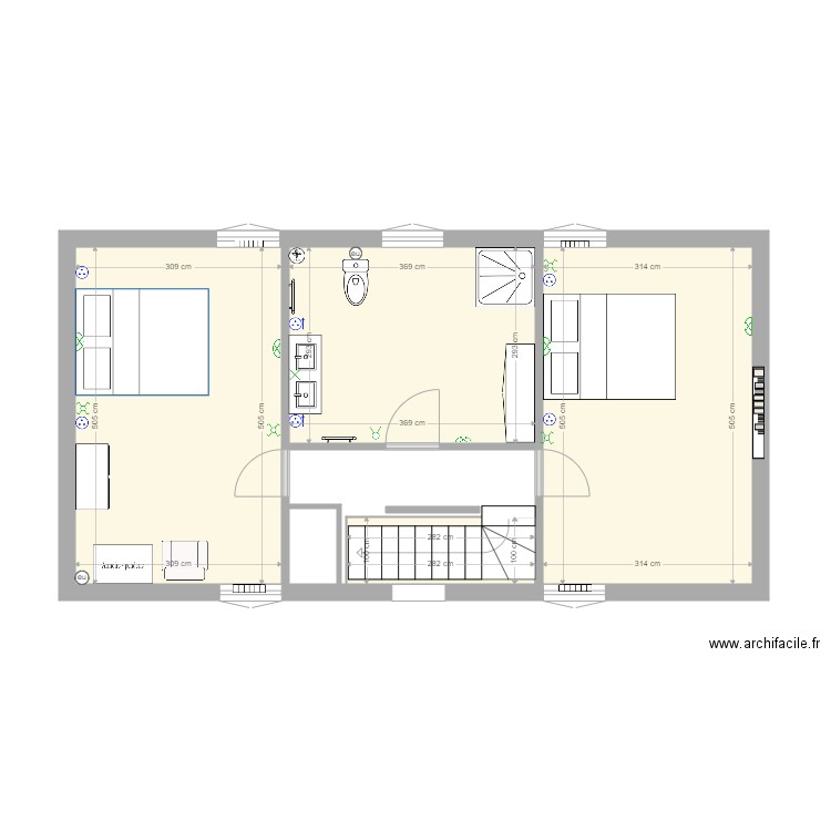 PLAN 1ER ETAGE 20112019. Plan de 0 pièce et 0 m2