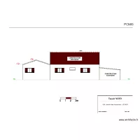 Plan facade nord PCMI5