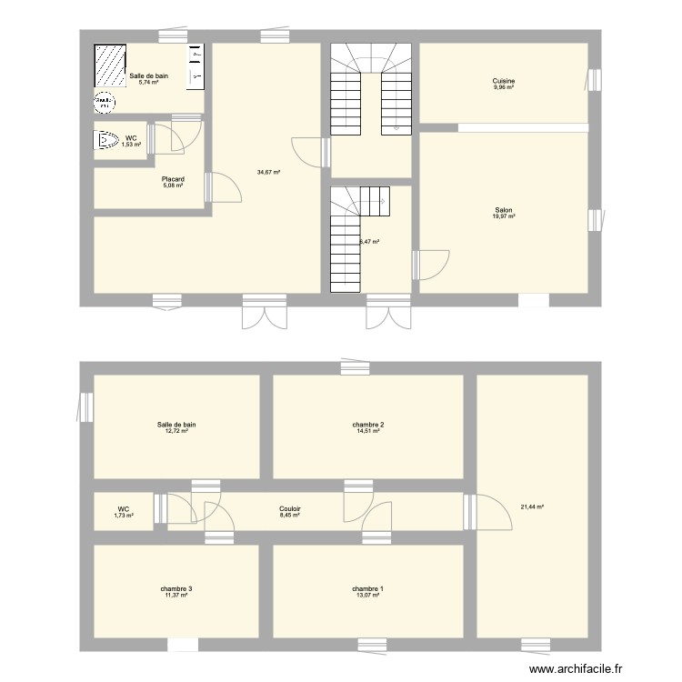 plan castel . Plan de 0 pièce et 0 m2