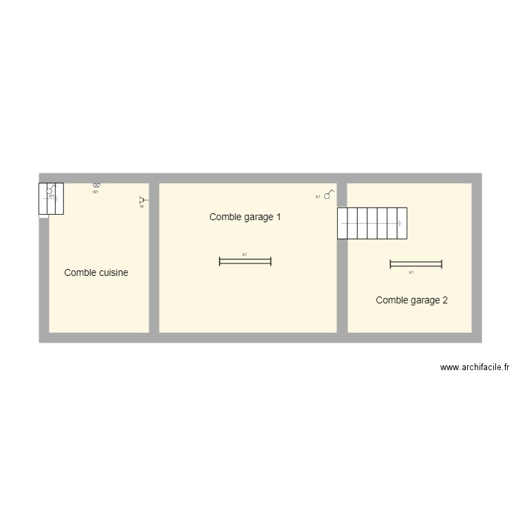 Jonathan combles garages. Plan de 0 pièce et 0 m2