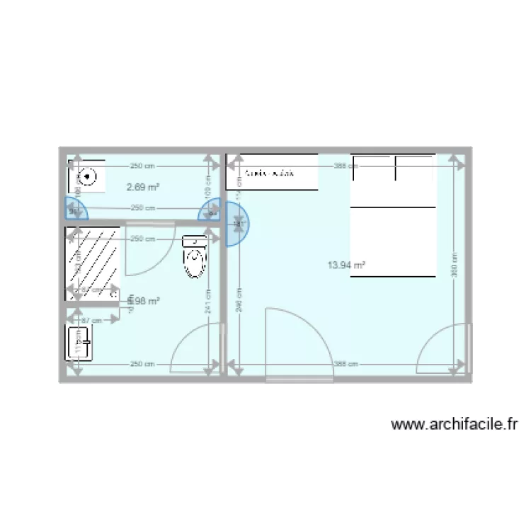 chambre manou. Plan de chambre manou. Plan de