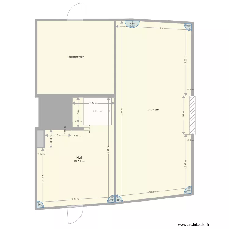 TO BE 4 ETAGES Impasse Drancourt. Plan de TO BE 4 ETAGES Impasse Drancourt. Plan de