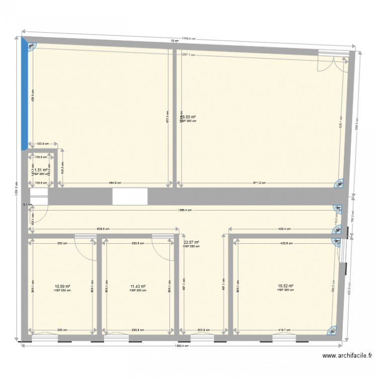 plan de maison plassac 1 cote juste. Plan de 0 pièce et 0 m2