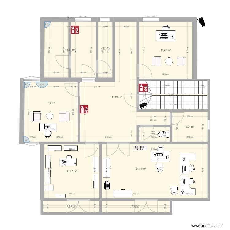 niveau 3 nesr dz. Plan de 0 pièce et 0 m2