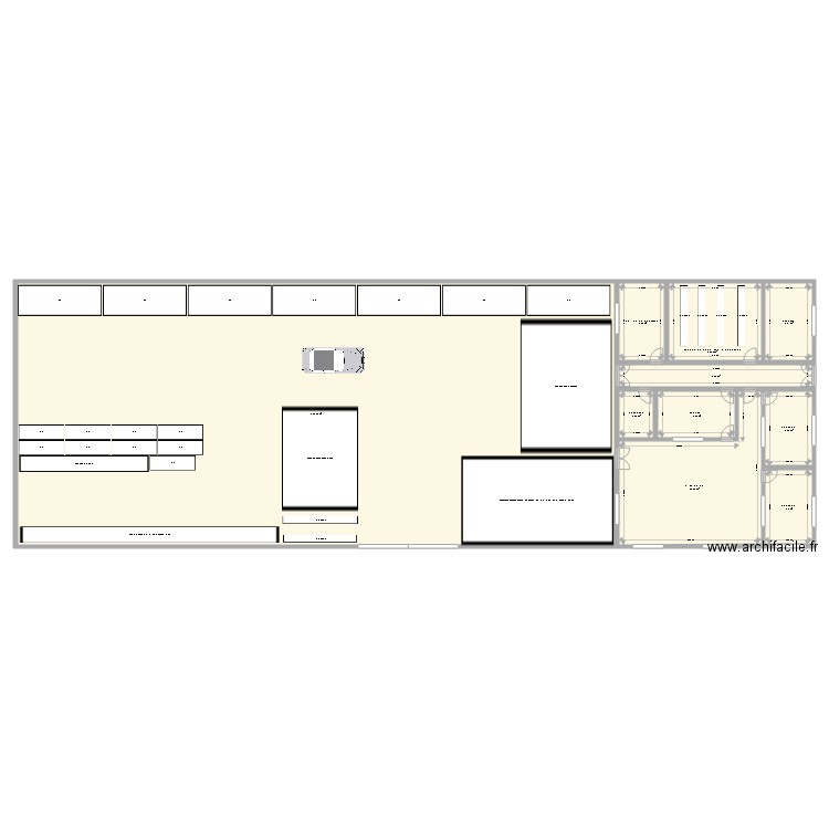 MECALANv1. Plan de 10 pièces et 853 m2