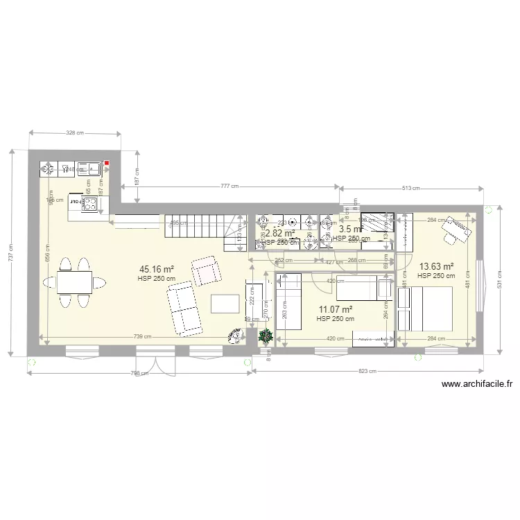extension max avec salon v2. Plan de extension max avec salon v2. Plan de