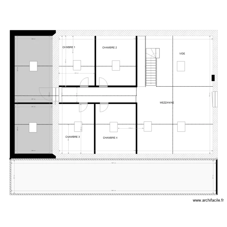 ETAGE ACTUEL NIGON . Plan de 