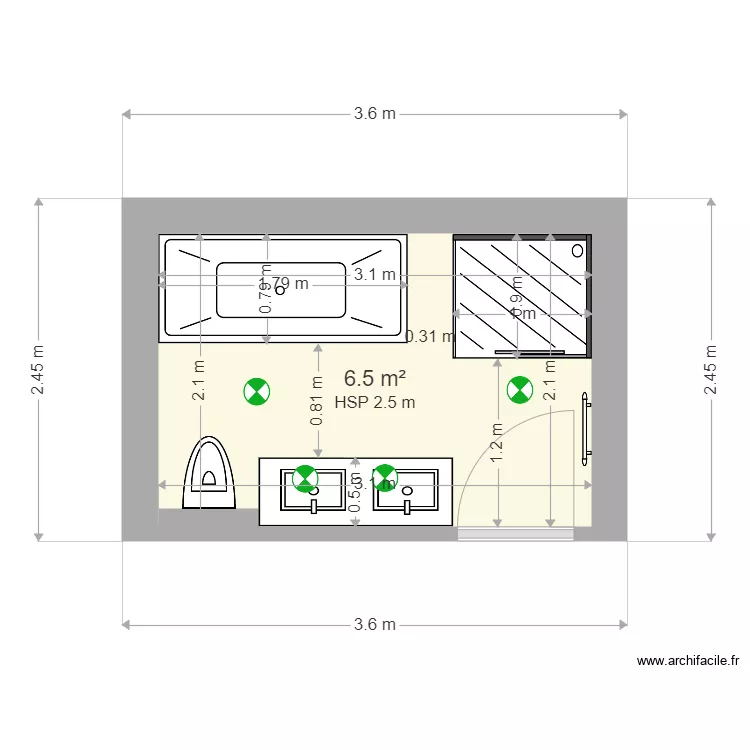 maison Cariage Master 1. Plan de 
