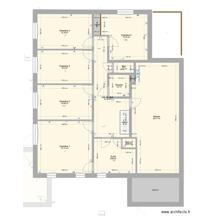 Etage 2. Plan de 0 pièce et 0 m2